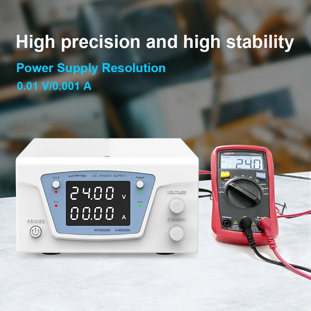 Wanptek rs485/rs232 laboratóri - Programmable Dc Power Supply 60V 10A avaliação e preço