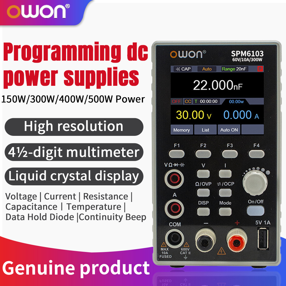 Fonte de Alimentação DC Progra - Programmable Dc Power Supply 60V 10A avaliação e preço